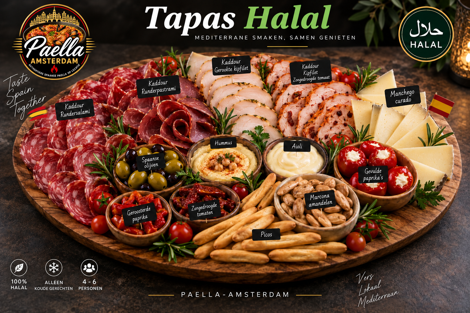 Halal tapas